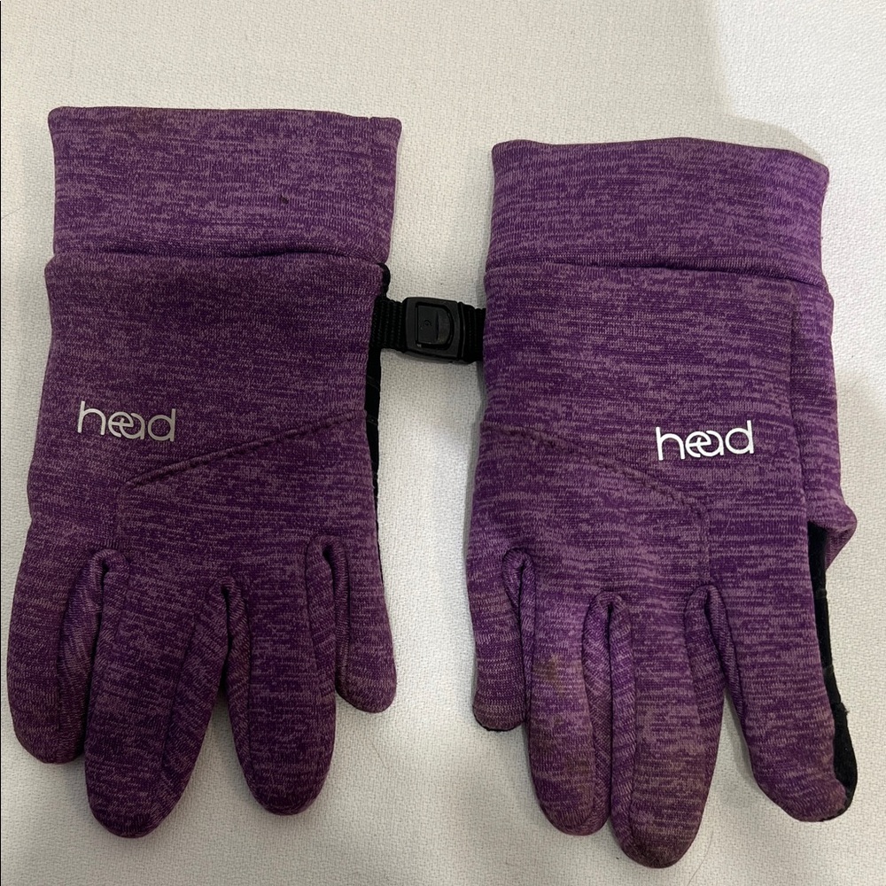 Head Purple Kids Winter Gloves (Size S/P/CH)